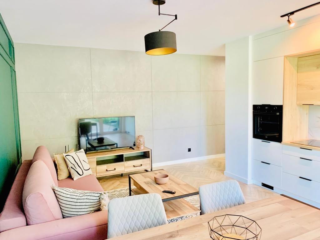 شقة Apartament Na Wzgorzu ليدزبارك فارنيتسكي المظهر الخارجي الصورة